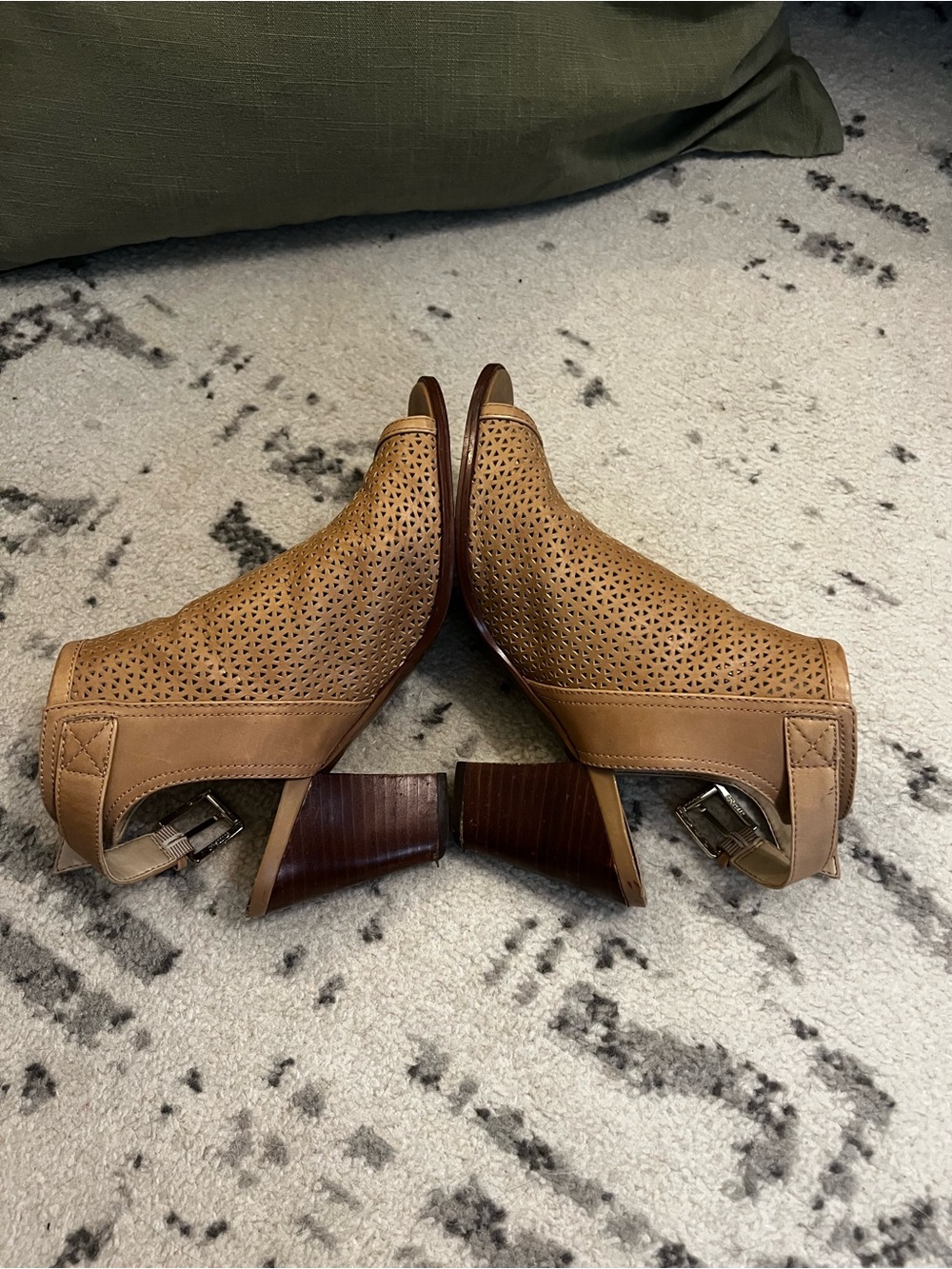 Sam Edelman Open Toed Booties - Picture 4 of 5